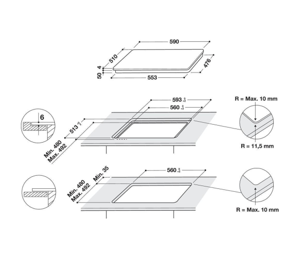 Whirlpool WF S0160 NE - 1201397 - zdjęcie 4